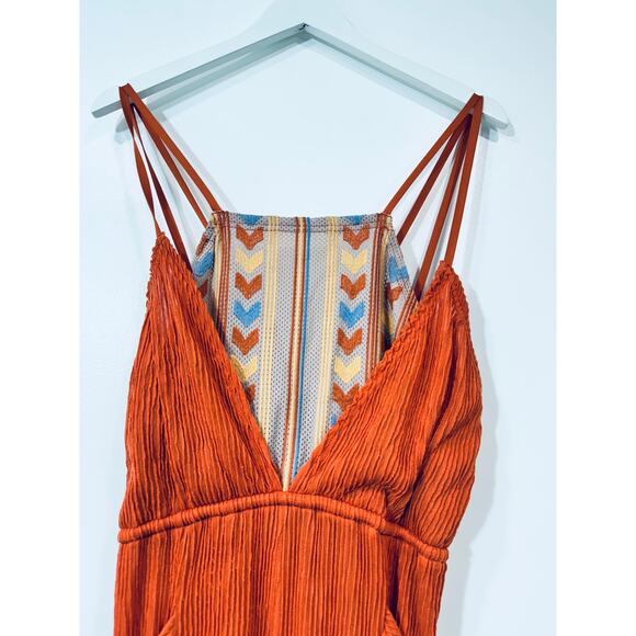 Free People Movement Embroidered Jumpsuit - Picture 4 of 15